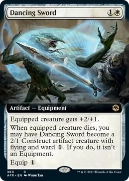 0360 Dancing Sword (Extended Art) R Adventures in the Forgotten Realms
