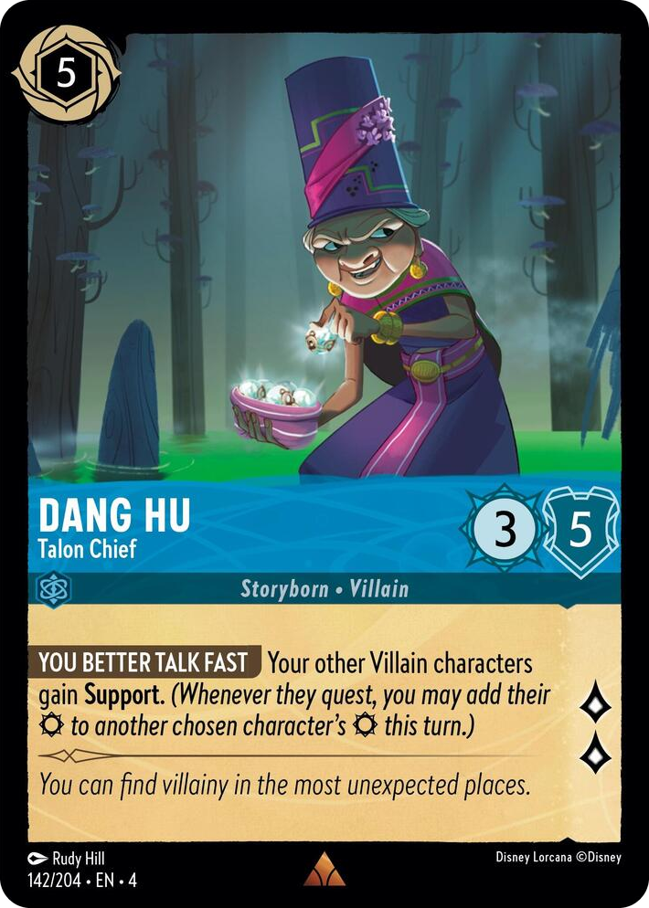 0142 Dang Hu - Talon Chief Rare Ursula's Return