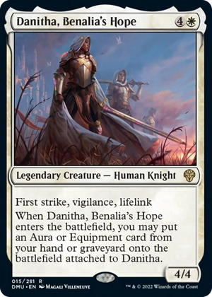 0015 Danitha, Benalia's Hope R Dominaria United