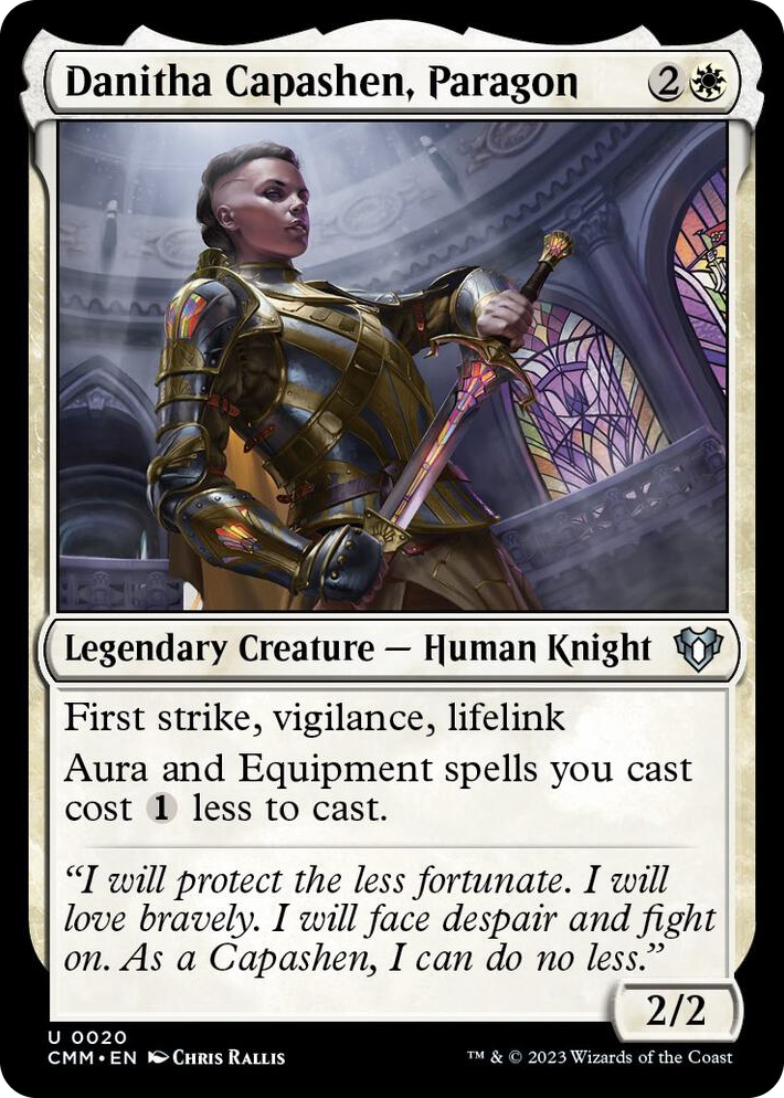 0020 Danitha Capashen, Paragon U Commander Masters