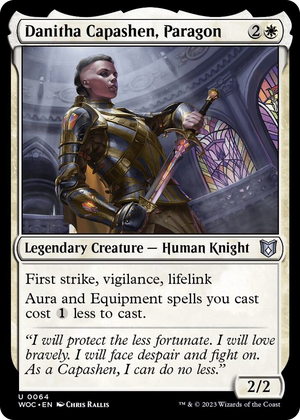 0064 Danitha Capashen, Paragon U Commander: Wilds of Eldraine