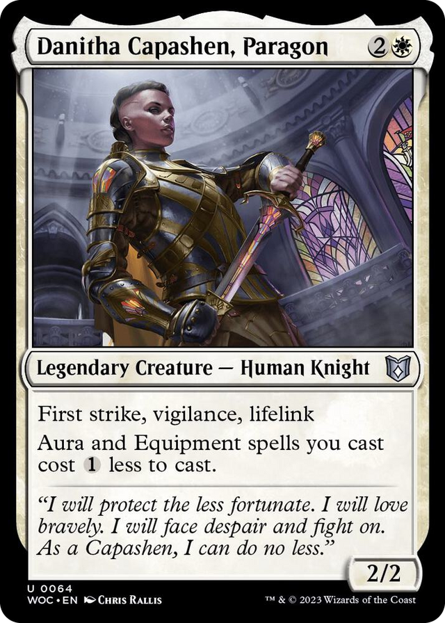 0064 Danitha Capashen, Paragon U Commander: Wilds of Eldraine