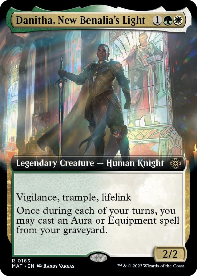 Danitha, New Benalia's Light (Extended Art) #166 R - March of the Machine: The Aftermath Pokemon card