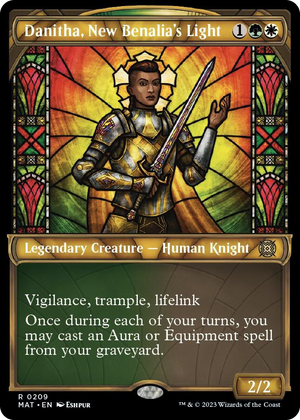 0209 Danitha, New Benalia's Light (Halo Foil) R March of the Machine: The Aftermath
