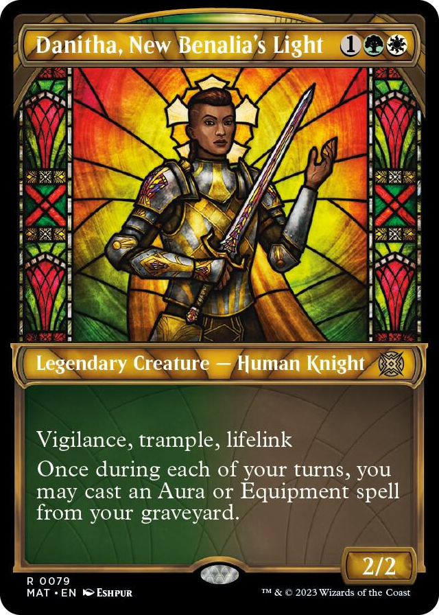 Danitha, New Benalia's Light (Showcase) #79 R - March of the Machine: The Aftermath Pokemon card