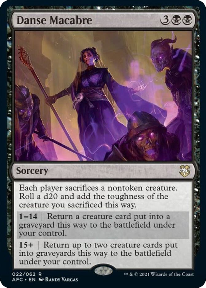 0022 Danse Macabre R Commander: Adventures in the Forgotten Realms