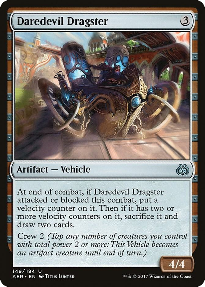 Daredevil Dragster #149 U - Aether Revolt Pokemon card