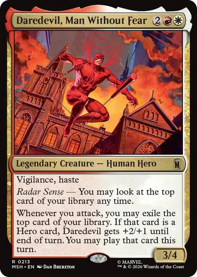 0213 Daredevil, Man Without Fear R Marvel Super Heroes