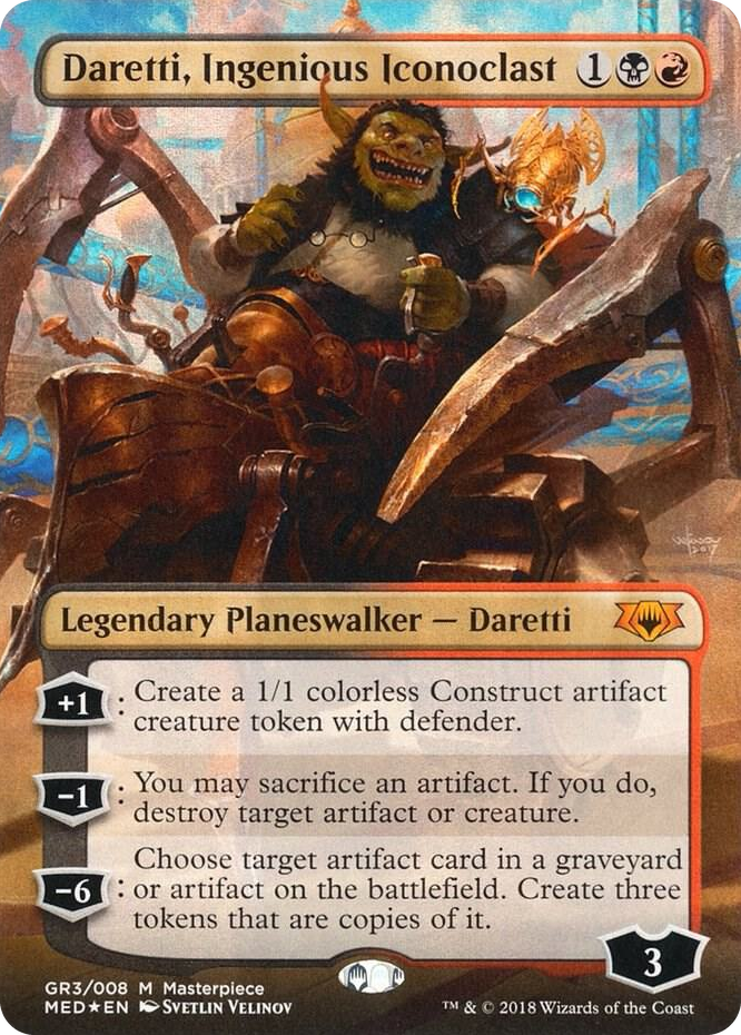GR003 Daretti, Ingenious Iconoclast M Mythic Edition: Guilds of Ravnica