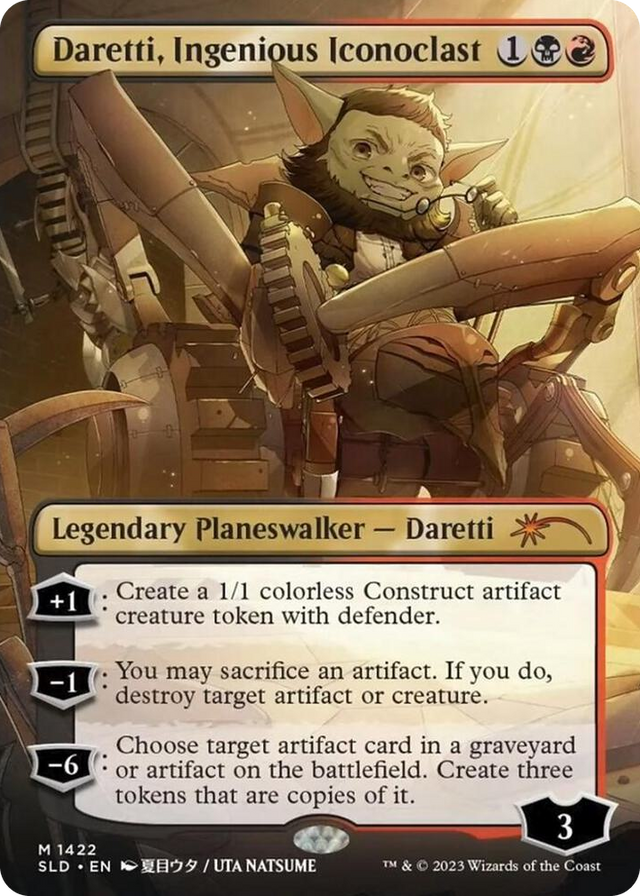 1422 Daretti, Ingenious Iconoclast M Secret Lair Drop Series