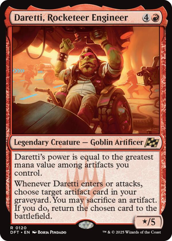 0120 Daretti, Rocketeer Engineer R Aetherdrift