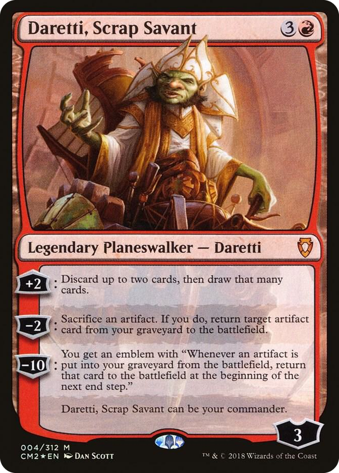 0004 Daretti, Scrap Savant M Commander Anthology Volume II