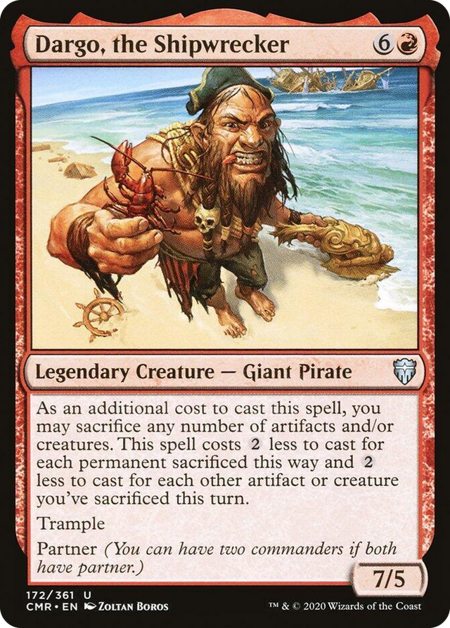 0172 Dargo, the Shipwrecker U Commander Legends