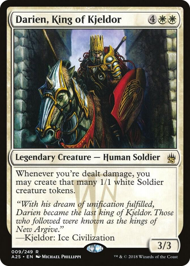 0009 Darien, King of Kjeldor R Masters 25