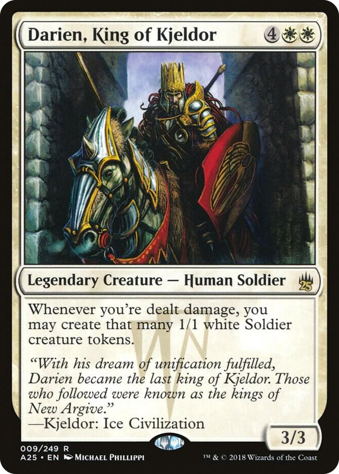 0009 Darien, King of Kjeldor R Masters 25