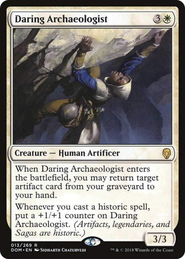 0013 Daring Archaeologist R Dominaria