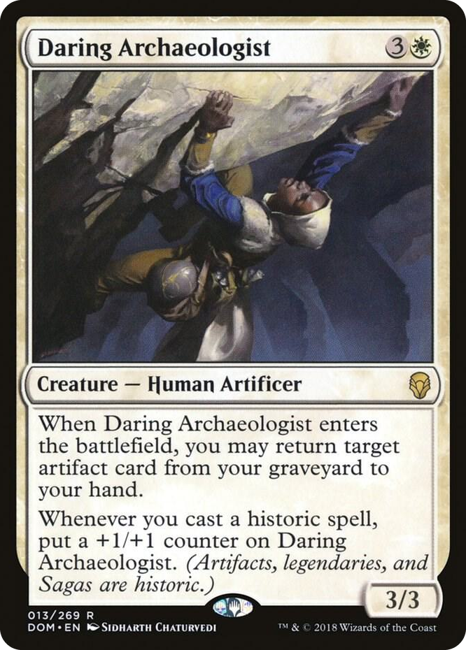 0013 Daring Archaeologist R Dominaria