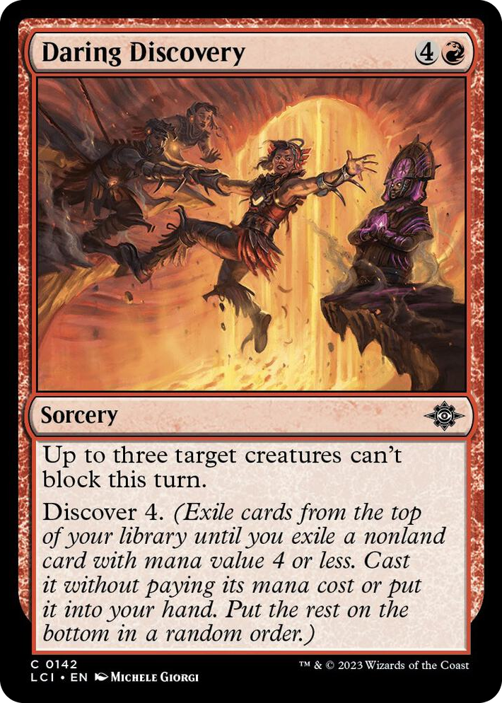 0142 Daring Discovery C The Lost Caverns of Ixalan