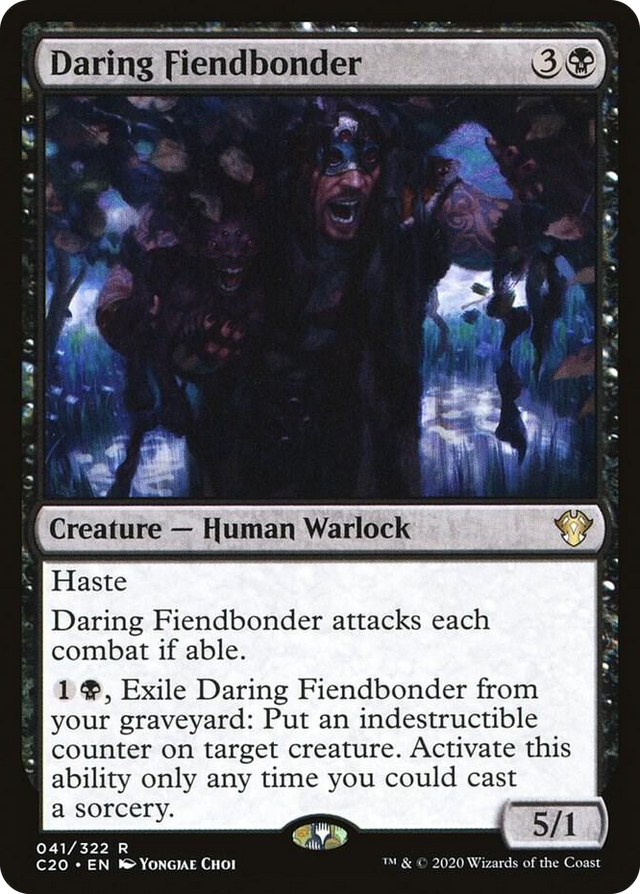 0041 Daring Fiendbonder R Commander 2020