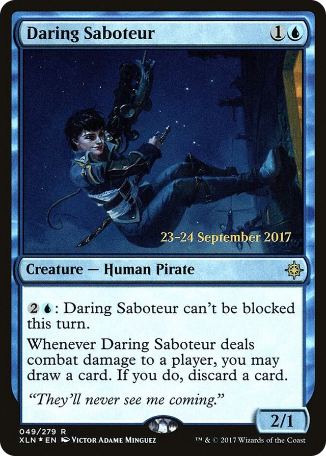 0049 Daring Saboteur R Prerelease Cards