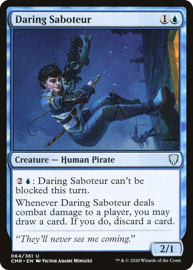 0064 Daring Saboteur U Commander Legends
