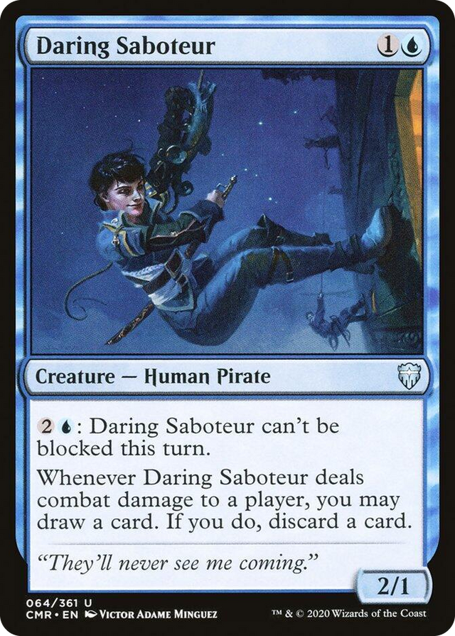 0064 Daring Saboteur U Commander Legends