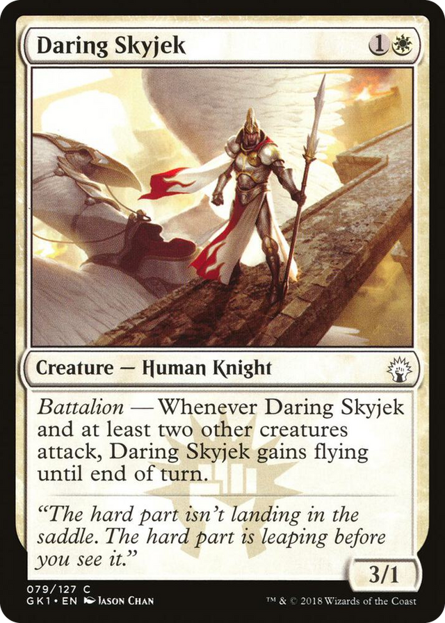 0079 Daring Skyjek C Guilds of Ravnica: Guild Kits