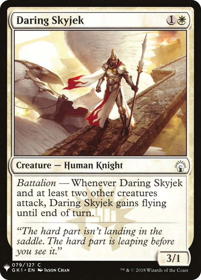0079 Daring Skyjek C The List Reprints