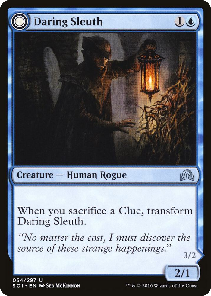 Daring Sleuth #54 U - Shadows over Innistrad Pokemon card