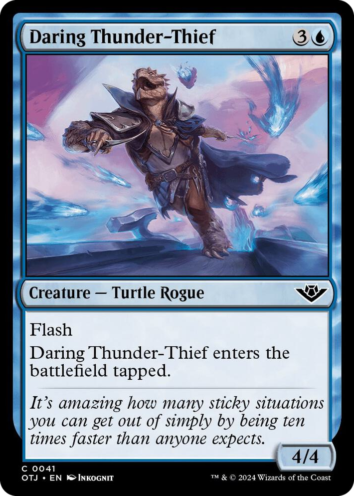 0041 Daring Thunder-Thief C Outlaws of Thunder Junction