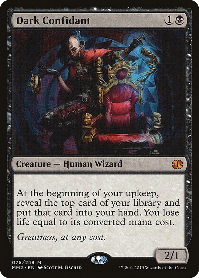 0075 Dark Confidant M Modern Masters 2015
