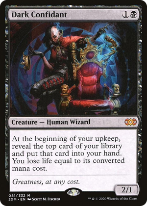 0081 Dark Confidant M Double Masters