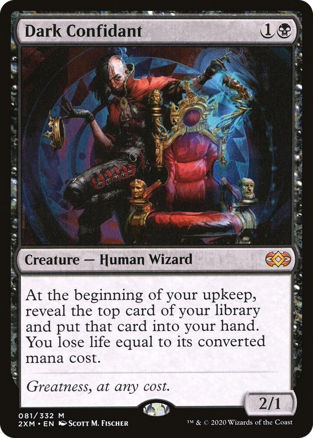 0081 Dark Confidant M Double Masters