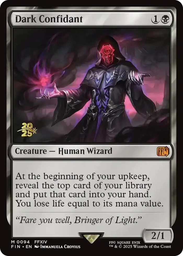 0094 Dark Confidant M Prerelease Cards