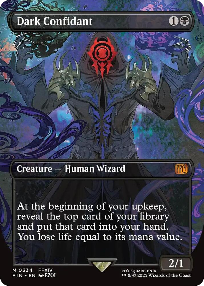0334 Dark Confidant (Borderless) M FINAL FANTASY