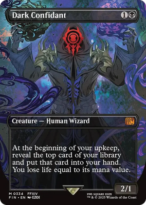 0334 Dark Confidant (Borderless) M FINAL FANTASY