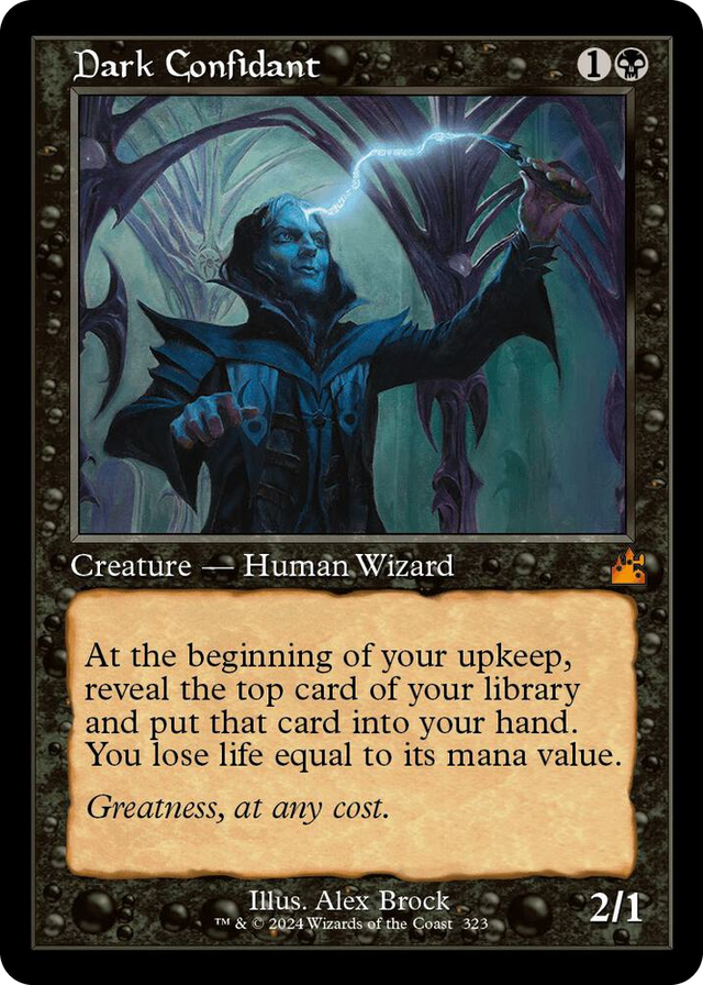 0323 Dark Confidant (Retro Frame) M Ravnica Remastered