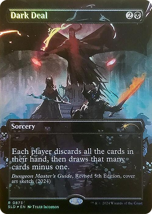 Dark Deal (Rainbow Foil) #873 R - Secret Lair Drop Series Pokemon card