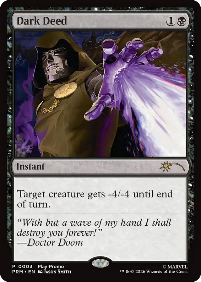 0003 Dark Deed P Standard Showdown Promos