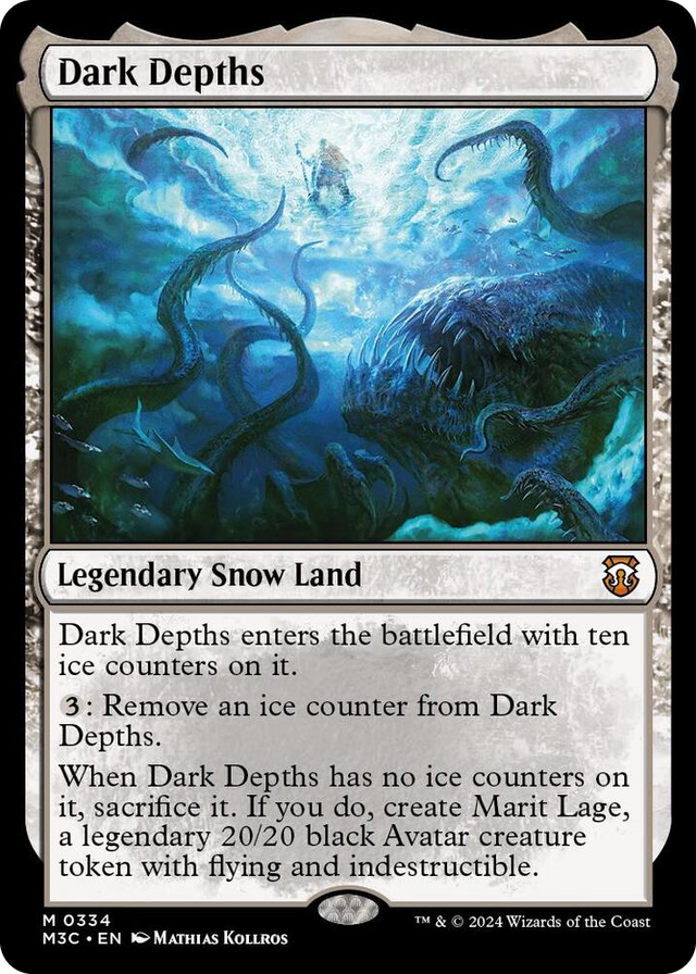 0334 Dark Depths M Commander: Modern Horizons 3