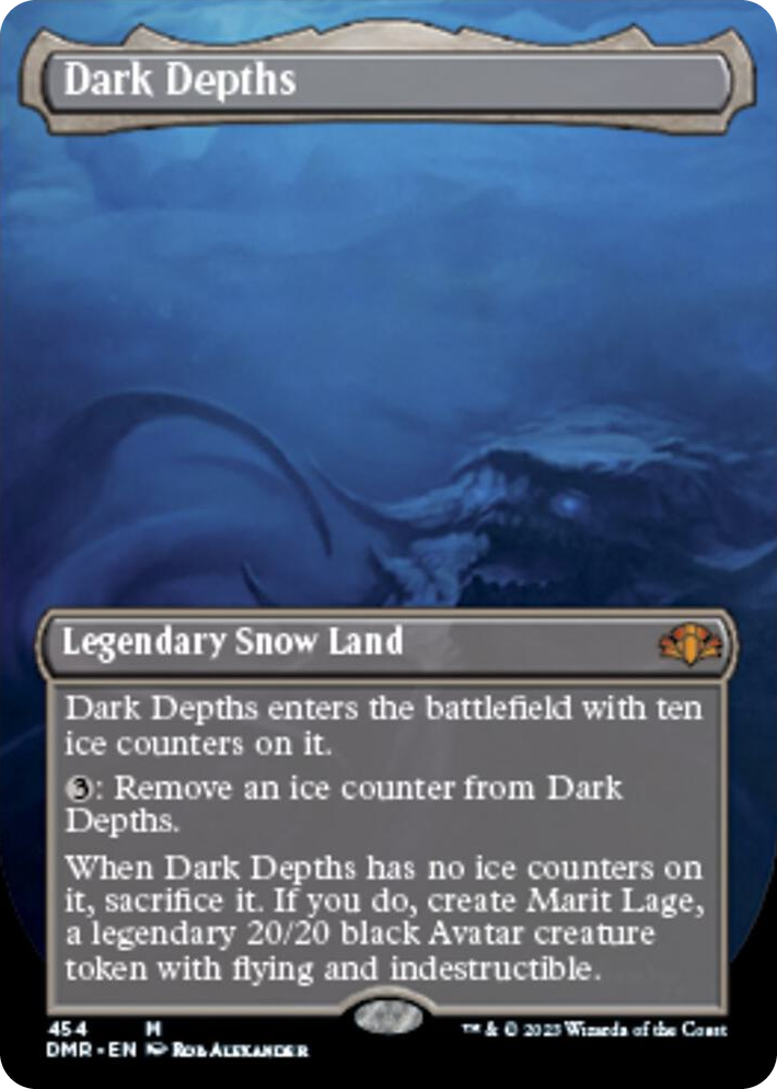 0454 Dark Depths (Borderless) M Dominaria Remastered