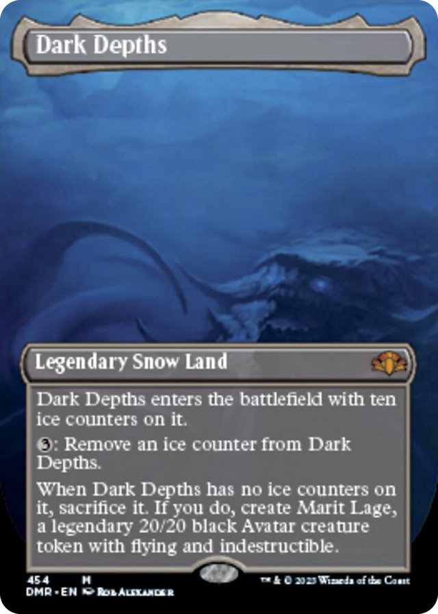0454 Dark Depths (Borderless) M Dominaria Remastered
