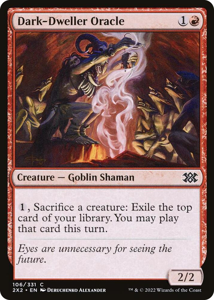 0106 Dark-Dweller Oracle C Double Masters 2022