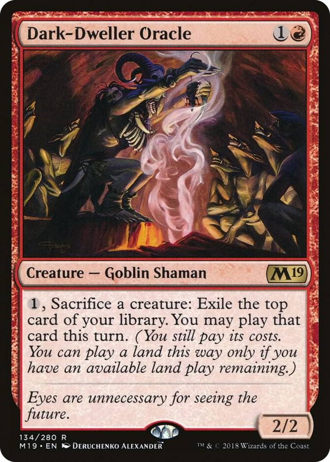 0134 Dark-Dweller Oracle R Core Set 2019