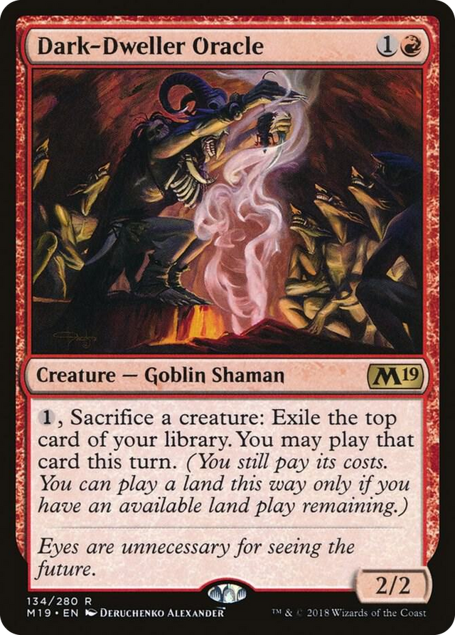 0134 Dark-Dweller Oracle R Core Set 2019
