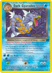 0008 Dark Gyarados (Prerelease) Promo WoTC Promo