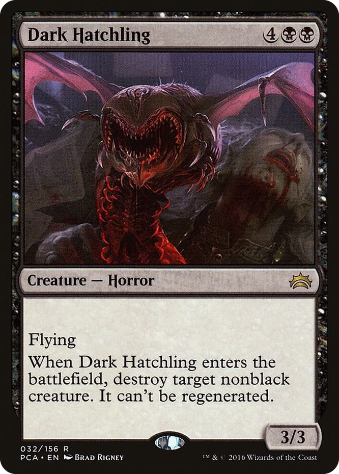 Dark Hatchling #32 R - Planechase Anthology Pokemon card