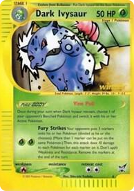 0006 Dark Ivysaur - 6 [Winner] Promo Best of Promos