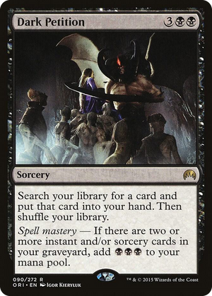 0090 Dark Petition R Magic Origins