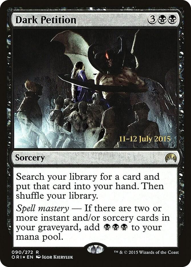Dark Petition #90 R - Prerelease Cards Pokemon card